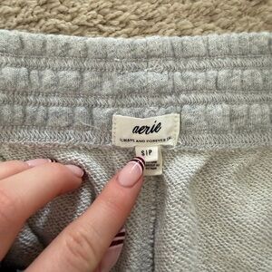 Aerie Light Gray Lounge Pants